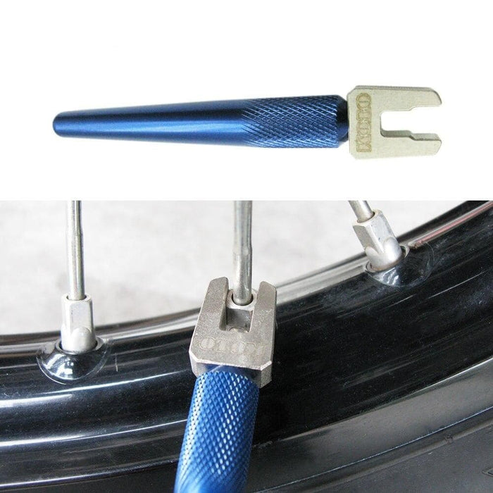 OTOM Spoke Wrench And 2Pcs Hardened Tip 5.6~6 Motorbikes Wheel Spoke Remover Repair Tire Tool For KTM CRF KXF RMZ WRF