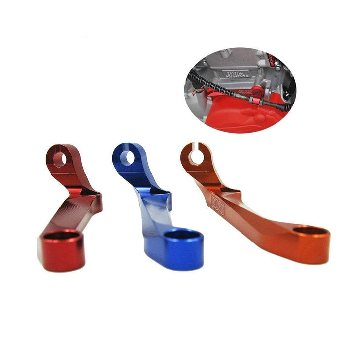 Motorcycle CNC Aluminum Clutch Arm Bracket Cable For Zongshen